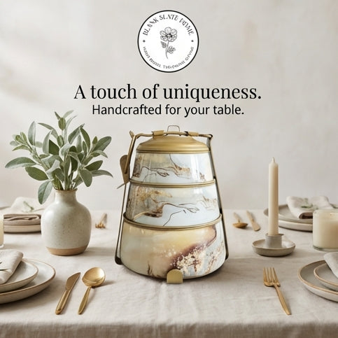 Tiffin (3 Tier) - The Wave