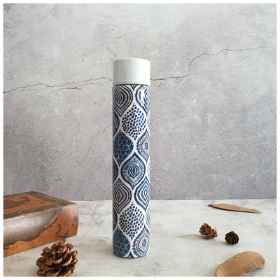 INSULATED SLIM BOTTLE - PALM MANDALA