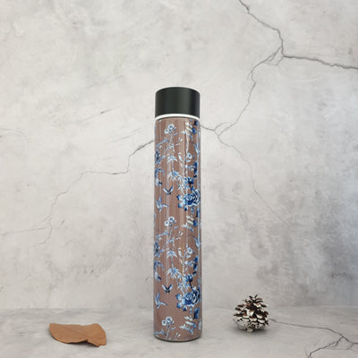 INSULATED SLIM BOTTLE - ENCHANTED FOREST (BROWN)