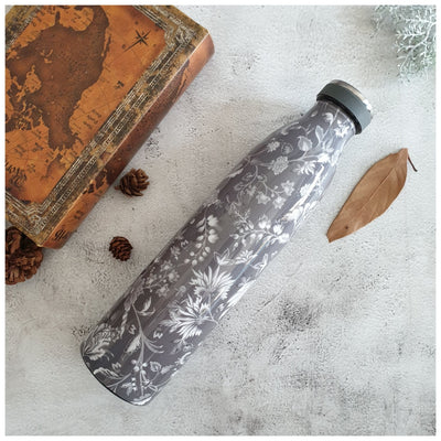 INSULATED 750 ml TALL BOTTLE - FLORAL RADIANCE