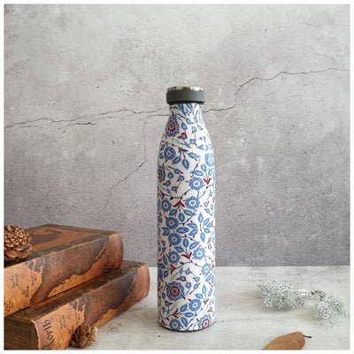 INSULATED 750 ml TALL BOTTLE - WHITE PEONY