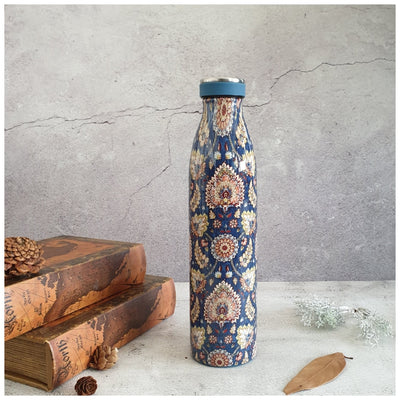 INSULATED 750 ml TALL BOTTLE - BLUE POPULAR