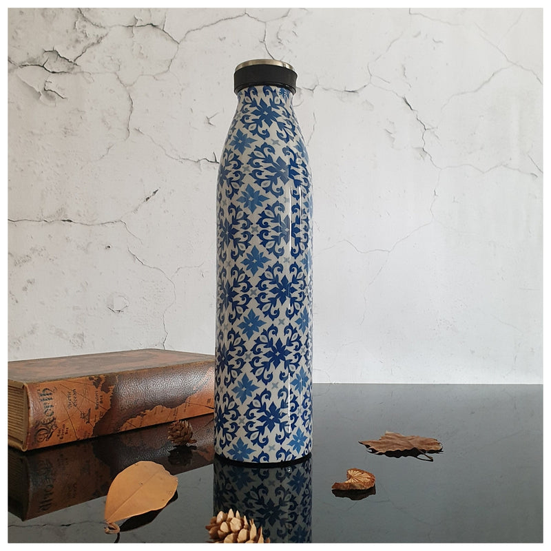 INSULATED 750 ml TALL BOTTLE - Moroccan Floret