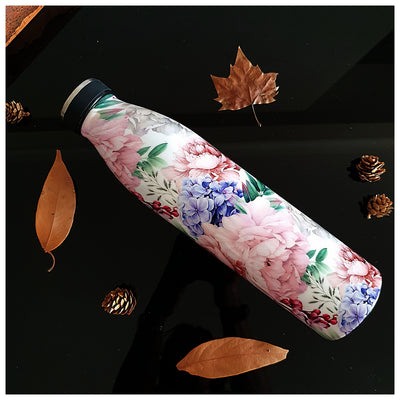 INSULATED 750 ml TALL BOTTLE - Fuschia