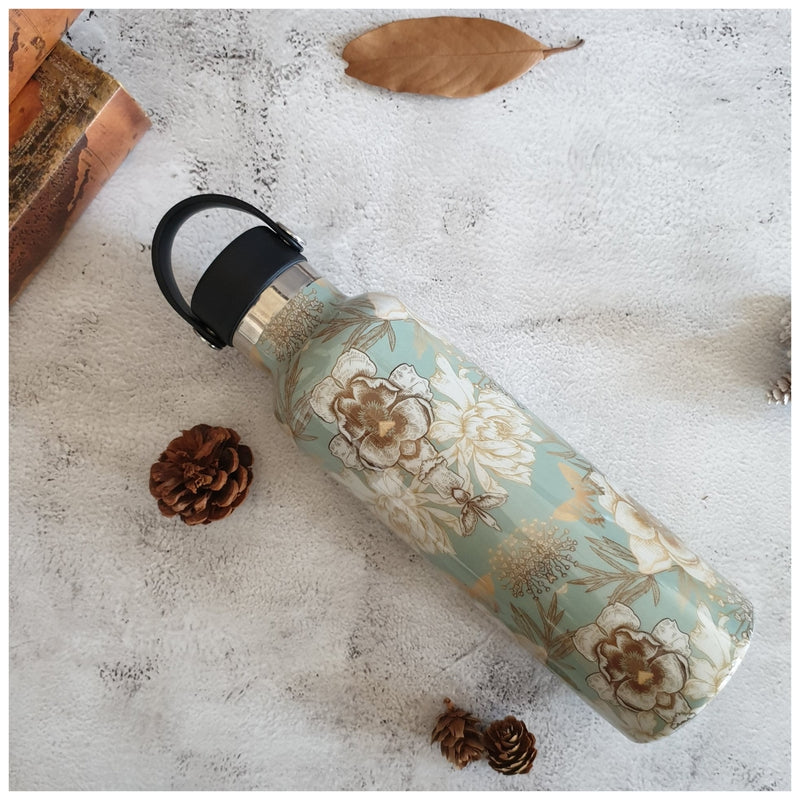 INSULATED BOTTLE, 750ml - HANDLE LOOP - SUMMER RAIN