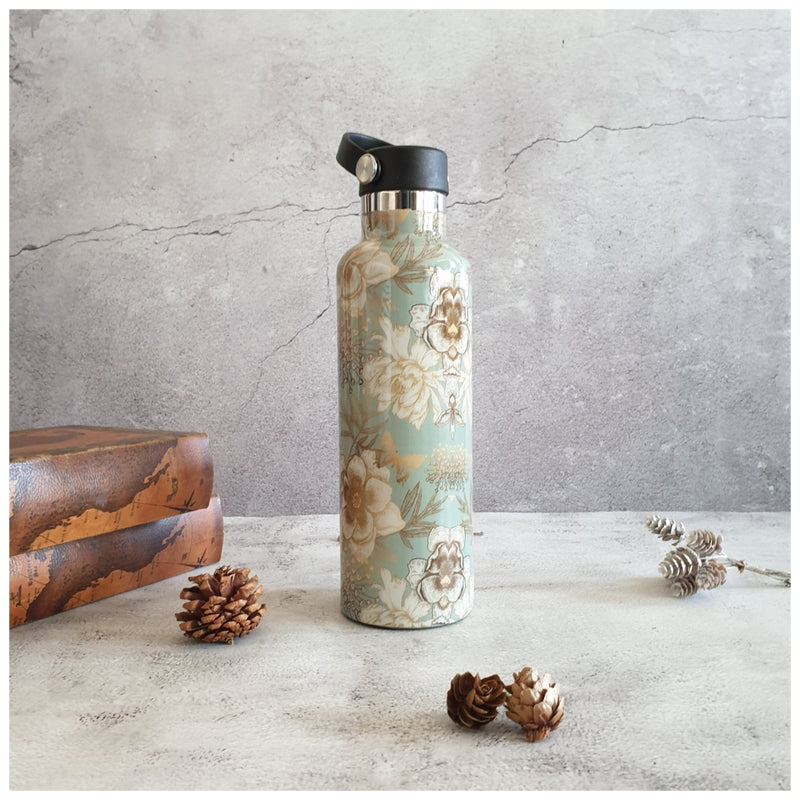 INSULATED BOTTLE, 750ml - HANDLE LOOP - SUMMER RAIN