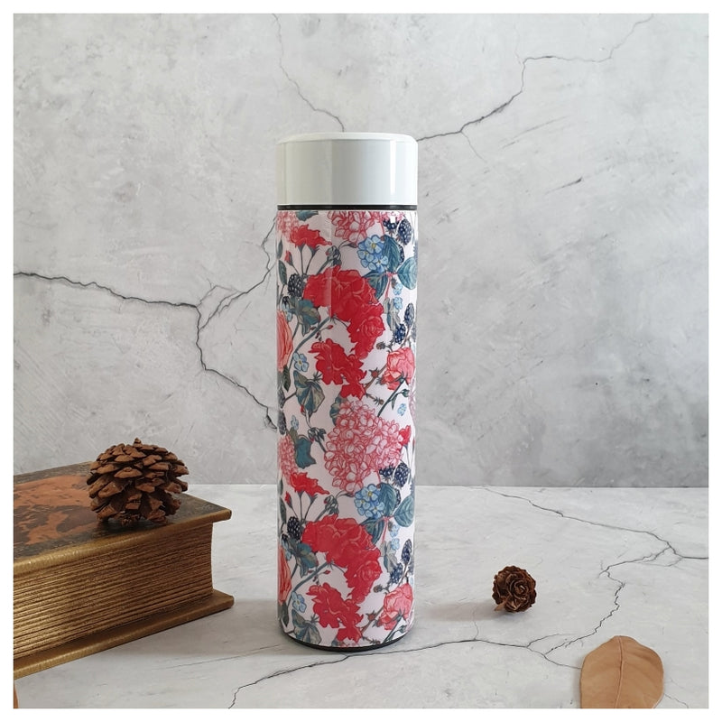 INSULATED SWEAT BOTTLE - 500 ML - PINK ROSES
