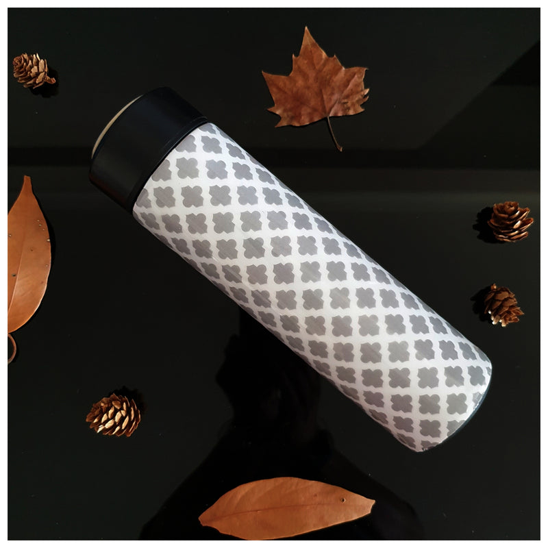 INSULATED SWEAT BOTTLE - 500 ML - MOROCCAN GREY
