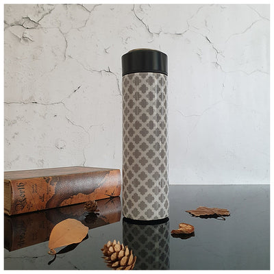 INSULATED SWEAT BOTTLE - 500 ML - MOROCCAN GREY