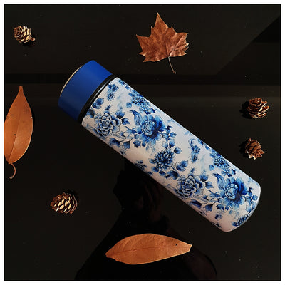 INSULATED SWEAT BOTTLE - 500 ML - ENCHANTED FOREST (WHITE)