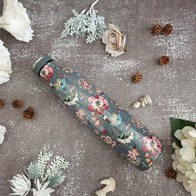 INSULATED 750 ml TALL BOTTLE - EARTHY MEADOW