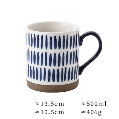 Ceramic Coffee Mug Set of 4 - The Indus Collection