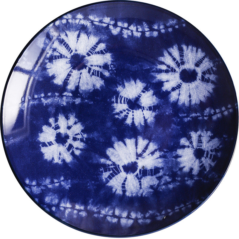 Ceramic - Dessert Platters - Set of 4 - Shibori Collection