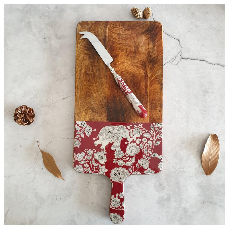 Cheese Board & Knife Set - Ele