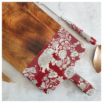 Cheese Board & Knife Set - Ele