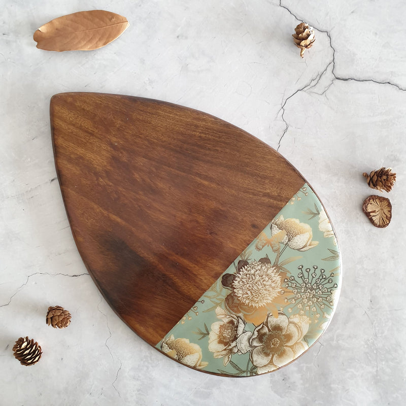 Cheese Board Only (Tear Drop) - Summer Rain
