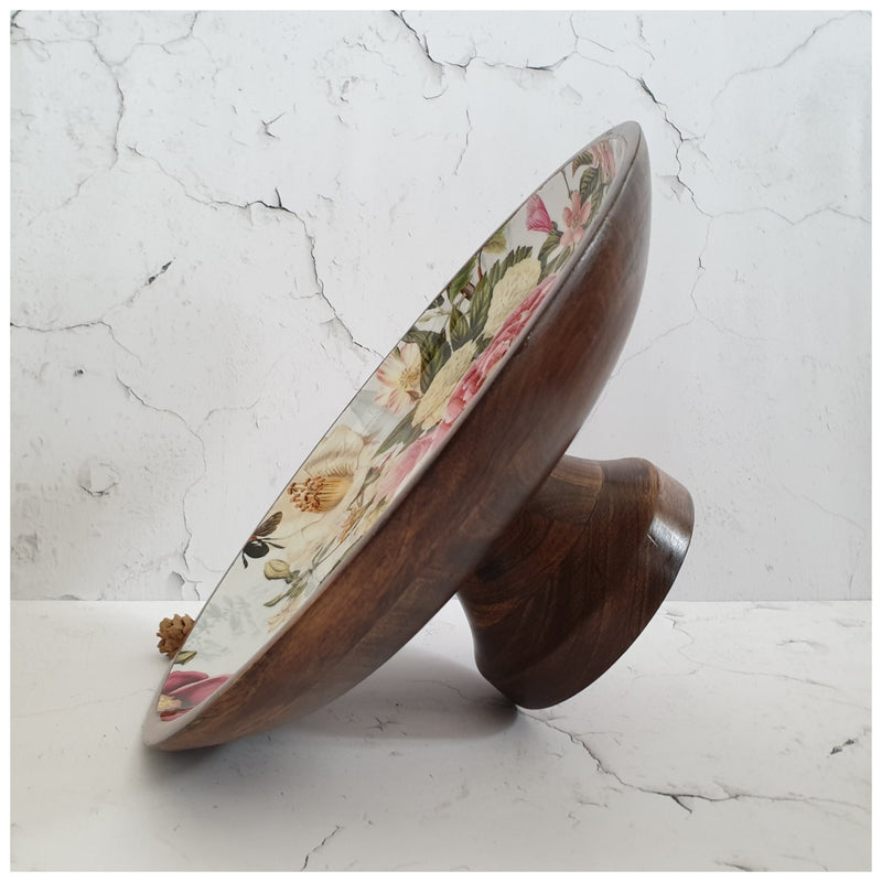 Cake Stand with Knife & Server Set (Large) - Alice in Wonderland