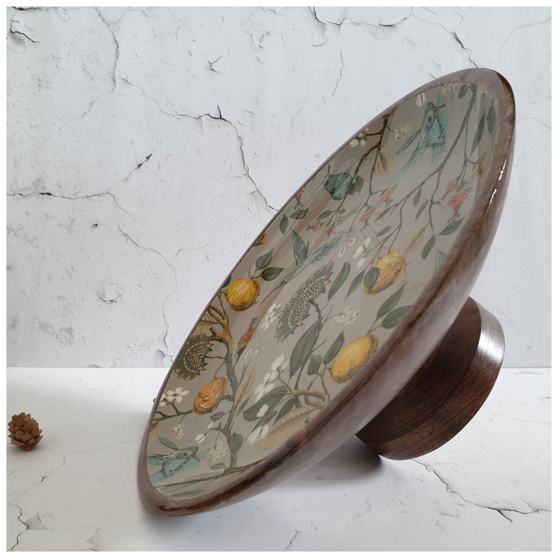 Cake Stand with Knife & Server Set (Large) - Humming Bird
