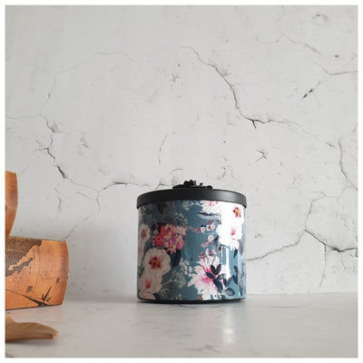 Scented Candle - Large - Desert Rose Grey - Cherry Blossom