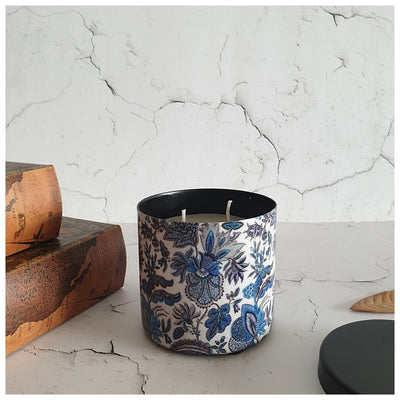 Scented Candle - 2 wick - Sapphire - Vanilla