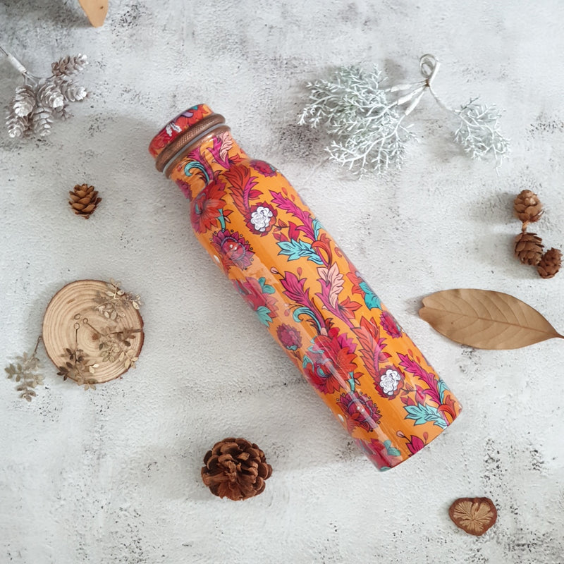 Copper Bottle 950 ml - Orange Blossom