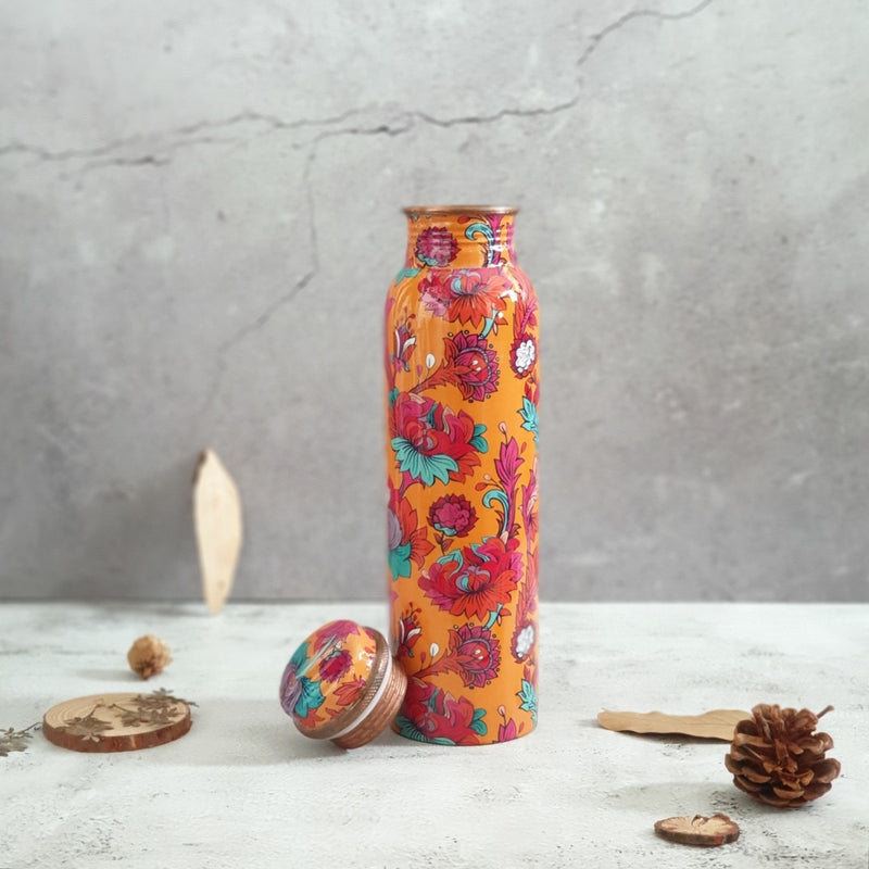 Copper Bottle 950 ml - Orange Blossom