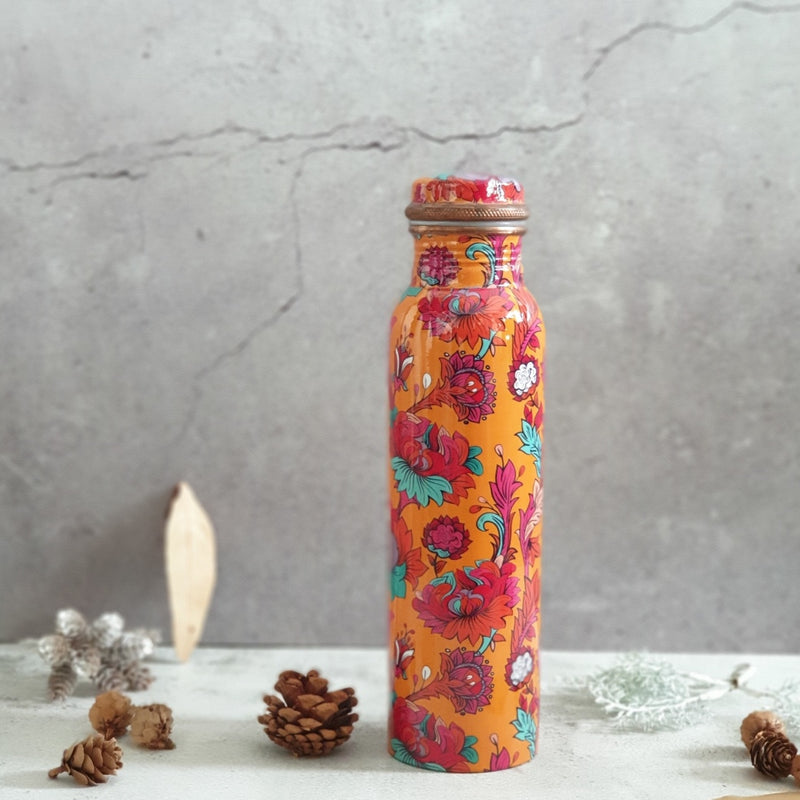Copper Bottle 950 ml - Orange Blossom