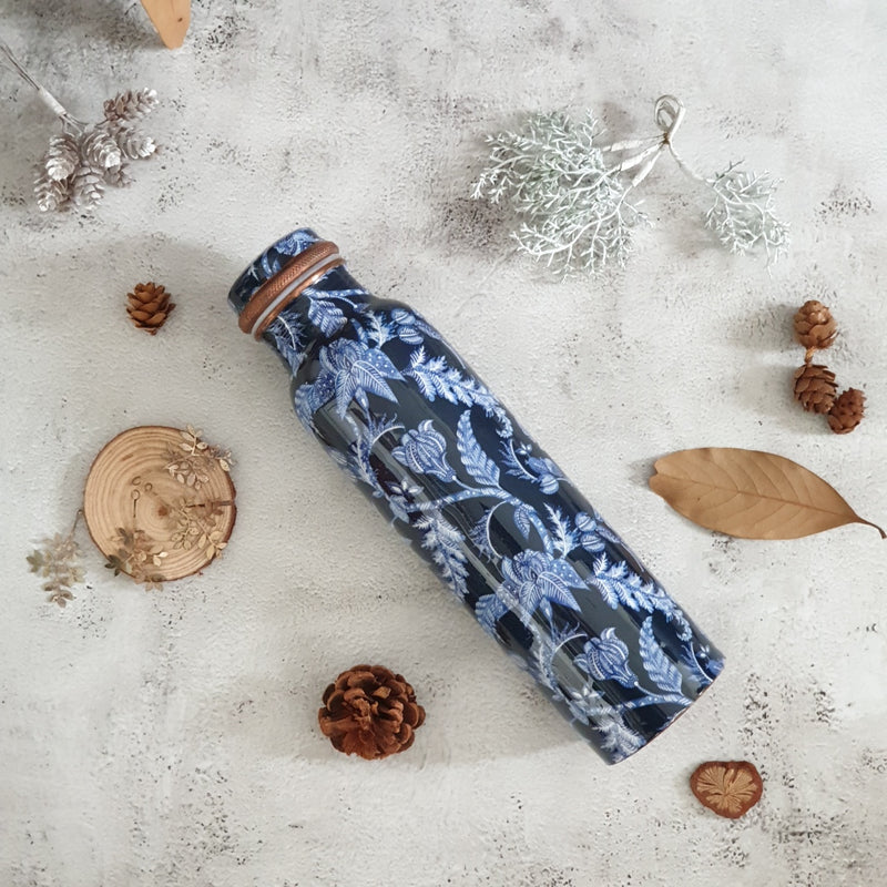 Copper Bottle 950 ml - Blue Knight