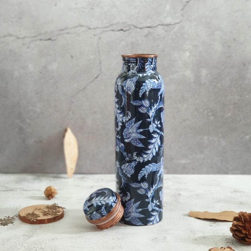 Copper Bottle 950 ml - Blue Knight