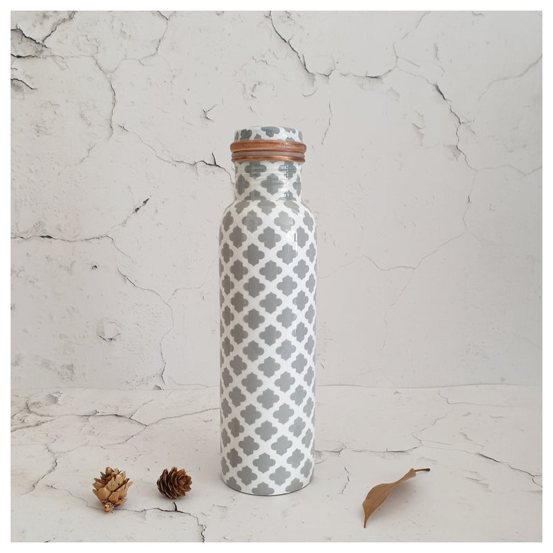 Copper Bottle 950 ML - Moroccan Grey