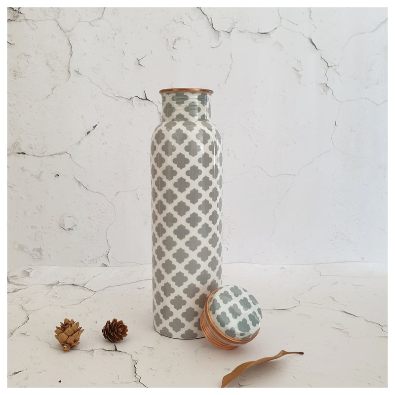 Copper Bottle 950 ML - Moroccan Grey