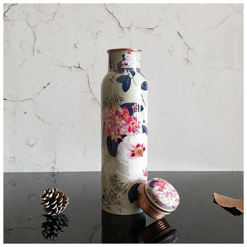 Copper Bottle 950 ML - Desert Rose (Mint)