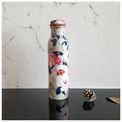 Copper Bottle 950 ML - Desert Rose (Mint)