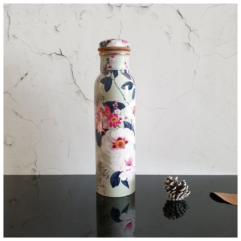 Copper Bottle 950 ML - Desert Rose (Mint)