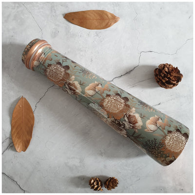 Slim Copper Bottle, 750 ML, Summer Rain