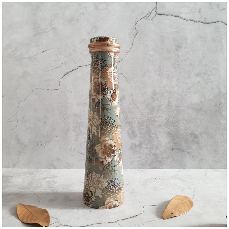 Slim Copper Bottle, 750 ML, Summer Rain