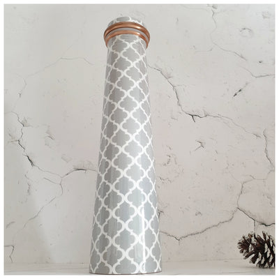 Slim Copper Bottle, 750 ML, Grey Quarter