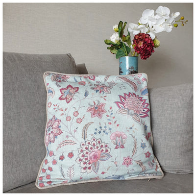 Cushion - Misty Blue