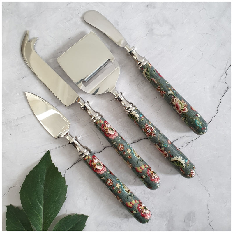 Cheese Knife Set (Set of 4) - Earthy Meadow