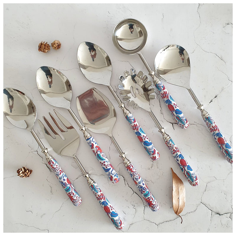 CUTLERY SET - SERVING (Set of 8) - KITSCH
