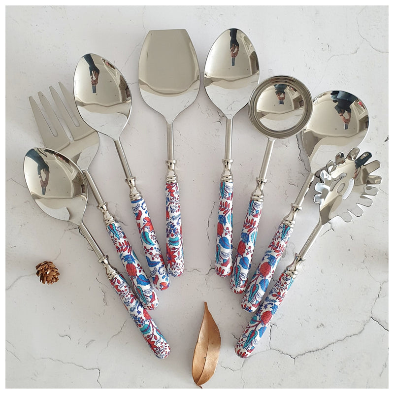 CUTLERY SET - SERVING (Set of 8) - KITSCH
