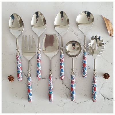 CUTLERY SET - SERVING (Set of 8) - KITSCH