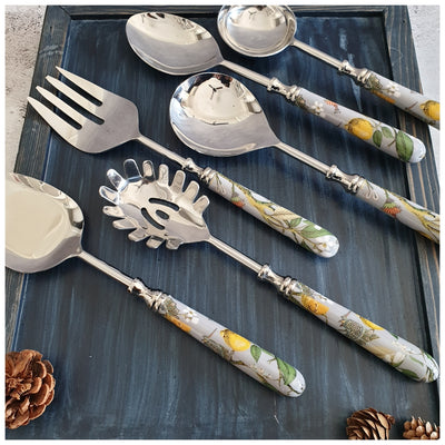 CUTLERY SET - SERVING (Set of 6) - HUMMING BIRD