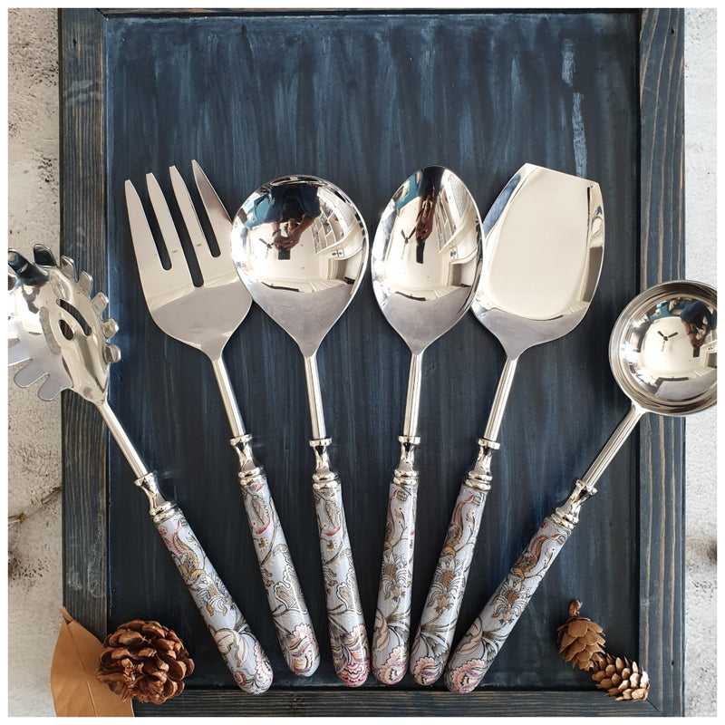 CUTLERY SET - SERVING (Set of 6) - JAIPUR