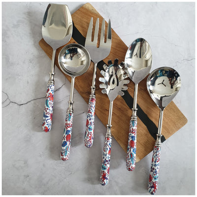 CUTLERY SET - SERVING (Set of 6) - KITSCH