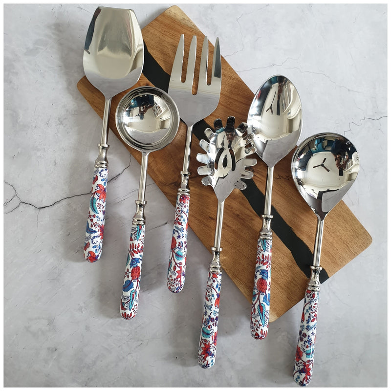 CUTLERY SET - SERVING (Set of 6) - KITSCH