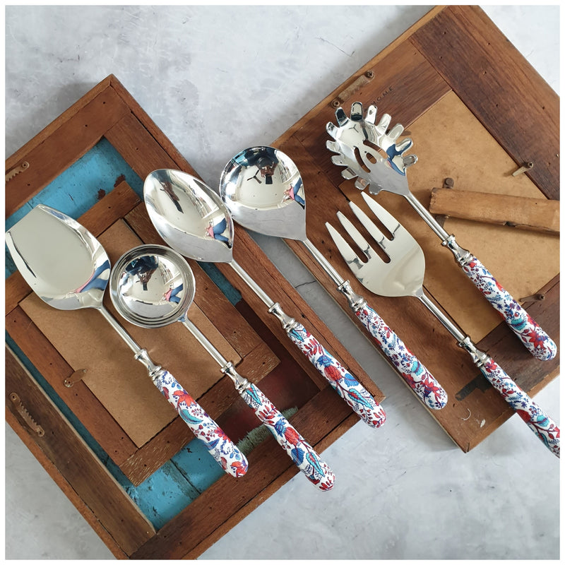 CUTLERY SET - SERVING (Set of 6) - KITSCH