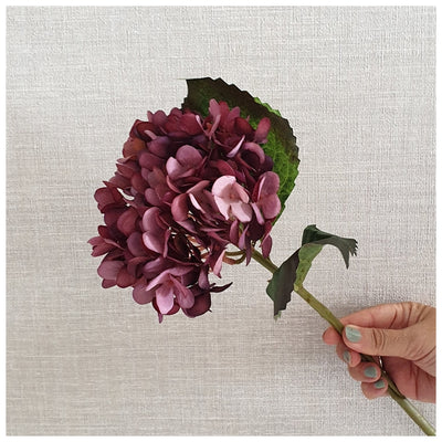 Flowers (Artificial) - Hydrangea - Lavender