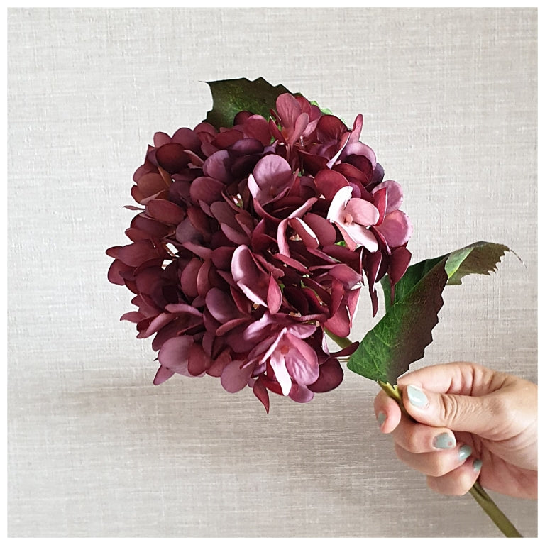 Flowers (Artificial) - Hydrangea - Lavender