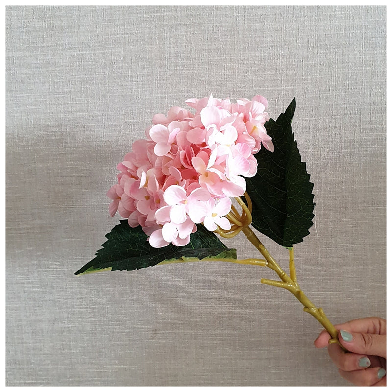 Flowers (Artificial) - Hydrangea Big - Pink